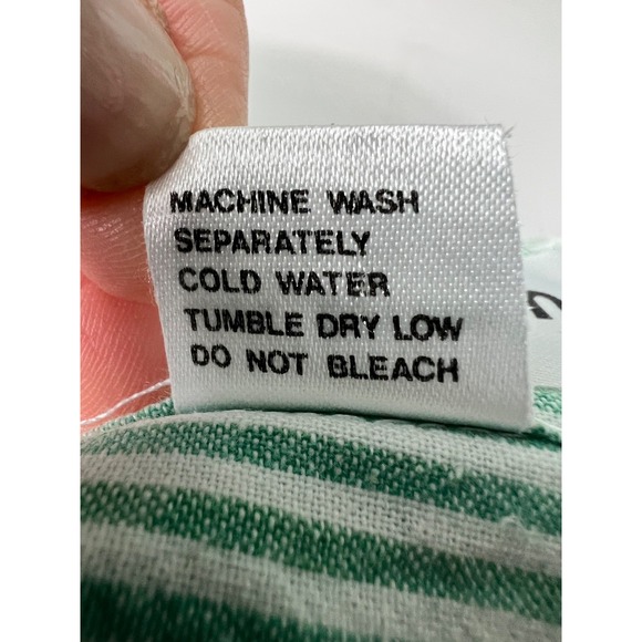 Casey Coleman VTG Sz. P Embroidered Button Up Shirt Long Sleeve Sunflowers Green - Picture 5 of 7